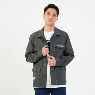 Greenlight Men's Parka Jacket Regular Fit Cotton Baby Canvas Nico OL-C091224 Brown L