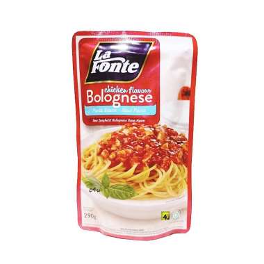 La Fonte - Saus Pasta Instan - BOLOGNESE & CARBONARA CHICKEN BOLOG