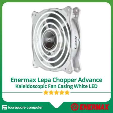 Enermax Lepa Chopper Advance Kaleidoscopic Fan Casing 12cm White LED