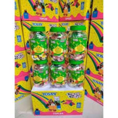 Yosan Choyo Coklat Rainbow Cup Toples isi 60 @4gr 240gr Cemilan Snack Anak Murah Enak Hampers Idul F