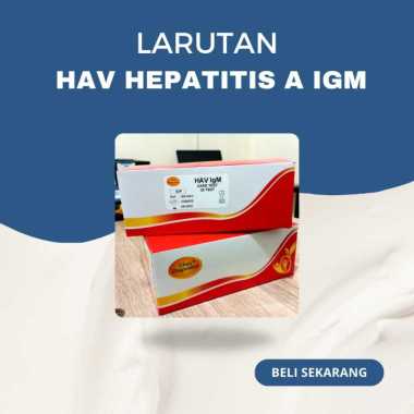 Rapid Test HAV Hepatitis Glory Murah 25 test
