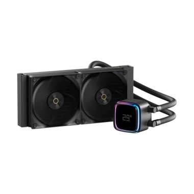 Ocypus Iota L24 Fan Processor Digital Display Liquid CPU Cooler 240mm TDP 280W Black