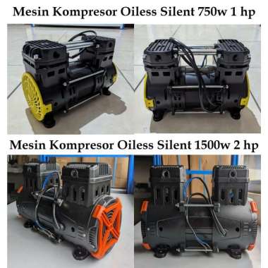 mesin kompresor Oiless Silent 750w dan 1500w RJC 1500w 2hp