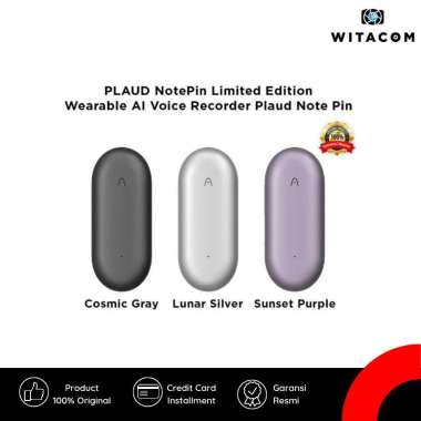 WITACOM - PLAUD NotePin Limited Edition Wearable AI Voice Recorder Plaud Note Pin - Original Cosmic