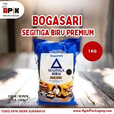 TEPUNG TERIGU SEGITIGA BIRU PREMIUM 1KG