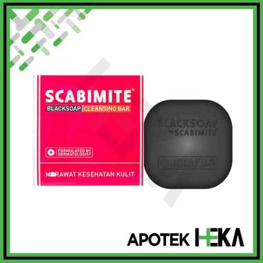 Blacksoap by Scabimite 60 g - Sabun Gatal Skabies
