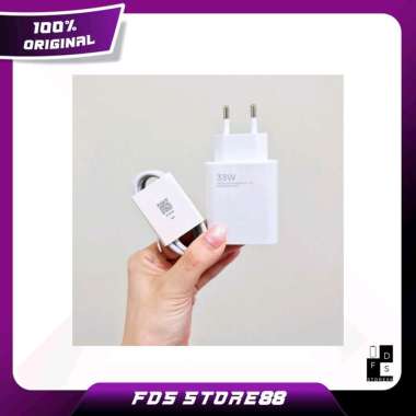 Xiaomi Adaptor 33 Watt Charger 33Watt Mi Adapter 33W (Type-A + Type-C) Original
