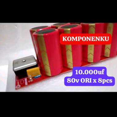 PSU 8 elco ORI RUBYCON 80v 10000uf lengkap dengan dioda bridge 35a Mexico JAPAN 10000mk 10000mikro 1