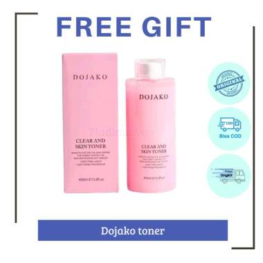 DOJAKO Clear & Skin Toner 100ml 400ml | Toner Wajah Melembapkan & Mencerahkan Kulit Original mini 10