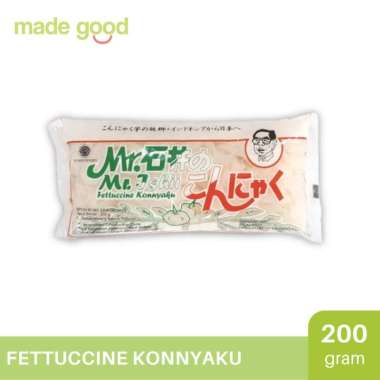 Mr. Ishii Wet Shirataki Noodle & Rice 200g Fettuccine