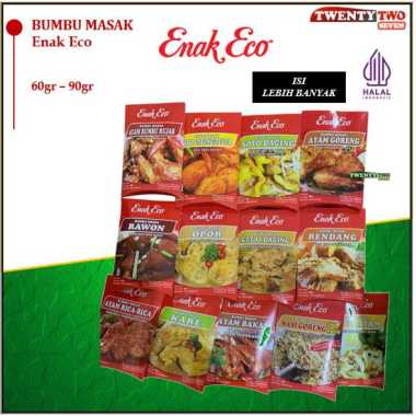 Bumbu Masak Bumbu Dapur Masakan Indonesia Rumahan Sehari hari ENAK ECO 60gr-90gr Kare