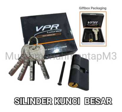 SILINDER KUNCI PINTU / SILINDER KUNCI BESAR BLACK / ANAK KUNCI