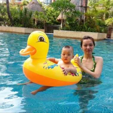 Pelampung Ban Renang Bebek Duduk / Ban Renang Anak Karakter SNI