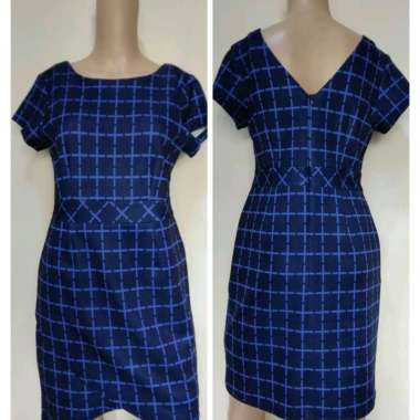 Dress Bahan Spandek Scuba