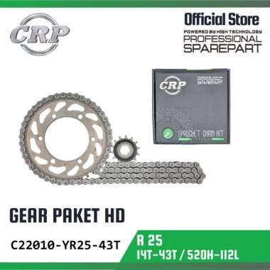 CRP untuk Yamaha R25 - Gear Set14T-43T/520H-112L