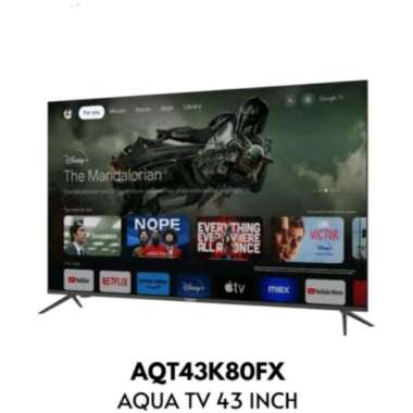 LED TV AQUA AQT43K80FX SMART TV43 INCH
