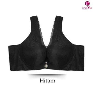 Chelyne BH Premium Busa X6010 Brukat Lace Mix Spandex Dengan Kawat Penyangga Full Cup - Big Size Bra