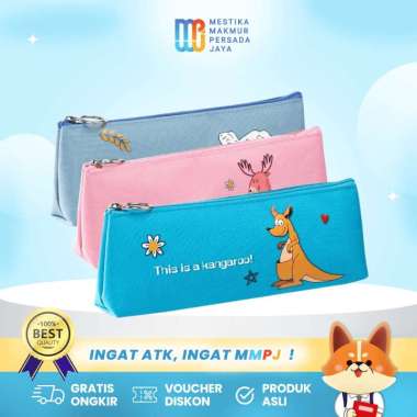 Deli Tempat Pensil / Kotak Pensil Aesthetic Lucu – Kangaroo EH909​