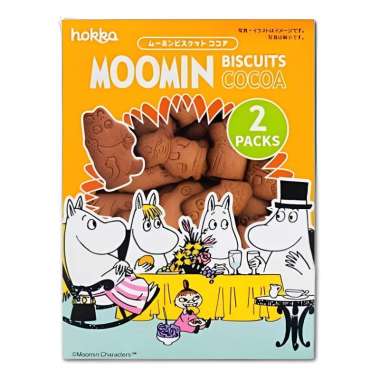 HOKURIKU MOOMIN VALLEY COCOA BISCUIT 72GR