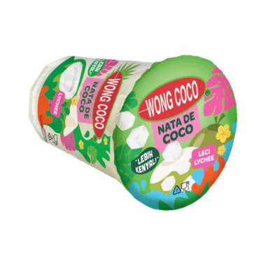Wong coco nata de coco leci / cocopandan / dugan 220 gram leci