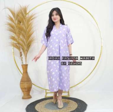 Daster cantik kekinian simple busui frendly kode b