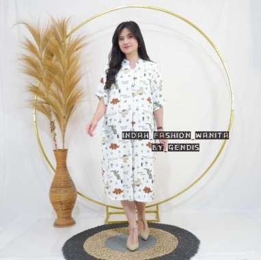 Daster cantik kekinian simple busui frendly kode c