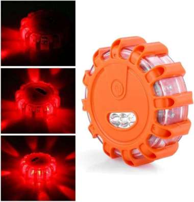 Lampu 15 LED Hazard Warning Mobil Motor Darurat Flare Strobe Beacon