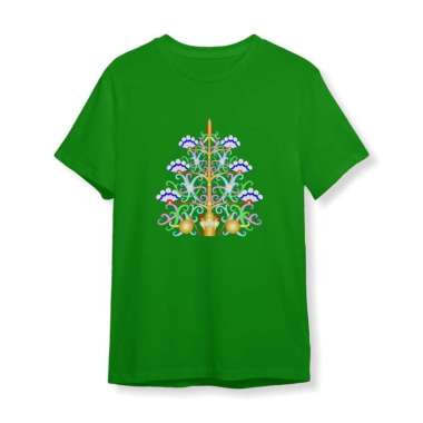 Kaos Tshirt Baju Murah Combed 30S Distro Motif Batik Batang Garing Dayak Kalimantan Borneo SOUVENIR 