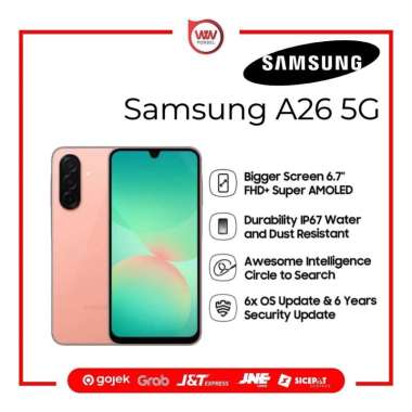 Hp Samsung A26 5G Ram 8GB Internal 256GB Garansi Resmi Pink