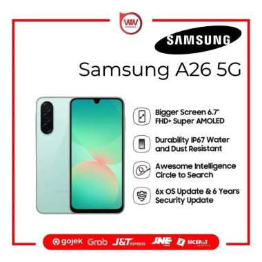Hp Samsung A26 5G Ram 8GB Internal 256GB Garansi Resmi Mint
