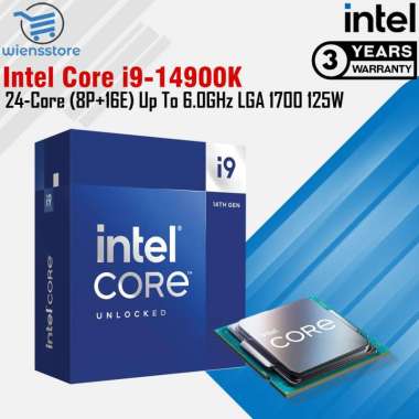 Processor Intel Core i9-14900K 3.2GHz Up To 6.0GHz - LGA 1700 Cpu Prosesor Dekstop TRAY