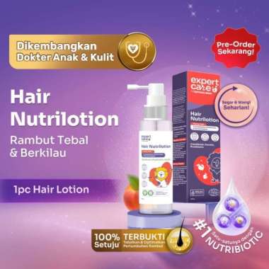 Expert Care - Hair Nutrilotion 100ml - Hair Lotion Rambut Anak & Bayi dengan NUTRIBIOTIC - Kemiri, K