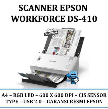 Scanner Epson Workforce DS-410 / DS410 - Garansi