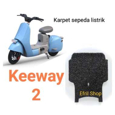 Karpet sepeda listrik E BIKE KEEWAY TIPE 02 Keeway 2 ADV Cokelat