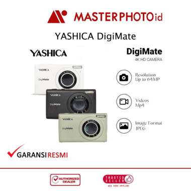 YASHICA DigiMate Compact Digital Camera BLACK