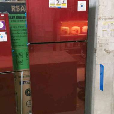 KULKAS SHARP SJ 326 XG LEMARI ES 2 PINTU SJ326XG SJ 326XG SHINE