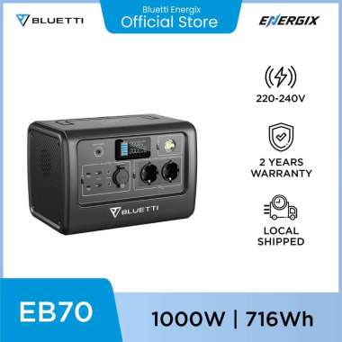 BLUETTI EB70 Portable Power Station | 1000W 716Wh EB70 Only