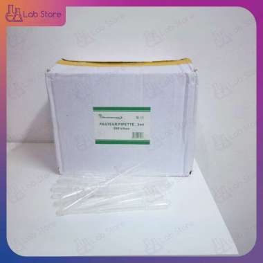 Pipet Tetes Plastik 3 Ml 1 Box / Pipet Pasteur / Dropping Pipette