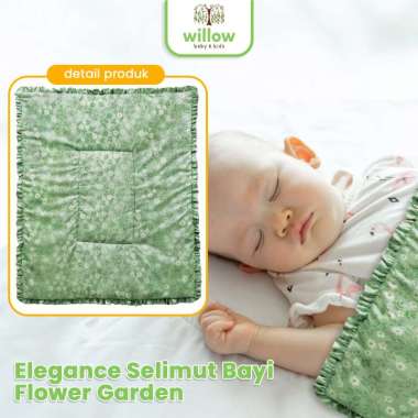 Selimut Tidur Bayi - Elegance Selimut Bayi Flower Garden