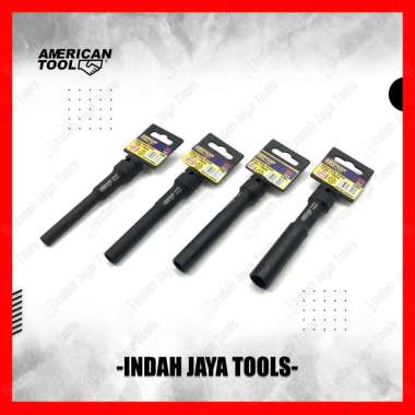 AMERICAN TOOL Mata Deep Impact EXTRA LONG 8 10 12 14 mm - Kunci Sok Panjang Socket Sock 12 MM