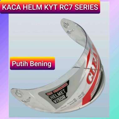 Kaca Helm Kyt Rc7 Full Face Clear Visor Helm Kyt Rc7 Full Face Clear Putih