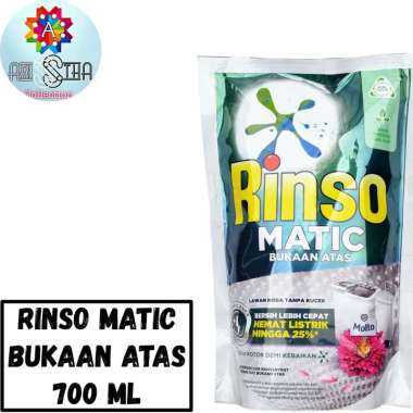 Rinso Matic Liquid Top Load Bukaan Atas Cair 700 ML