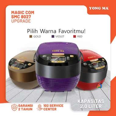 Magic Com Yong Ma Digital SMC 8027 NEW (2 L) / Rice Cooker Digital Yong Ma SMC8027
