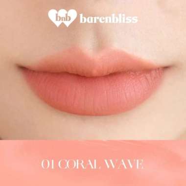 BNB Barenbliss Apple Makes Adorable Mousse Tint Lip Mousse Tint Transferproof 01 Coral Wave