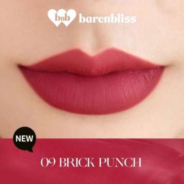 BNB Barenbliss Apple Makes Adorable Mousse Tint Lip Mousse Tint Transferproof 09 Brick Punch