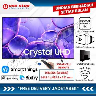 [GARANSI RESMI] SAMSUNG 65U8000F / 65U8000 / UA65U8000FKXXD CRYSTAL UHD 4K Tizen OS Smart TV 65 Inch