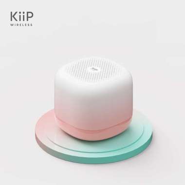 KiiP Wireless Y10 Portable Speaker Stereo Mini HiFi Wireless Speaker Bluetooth Merah Muda