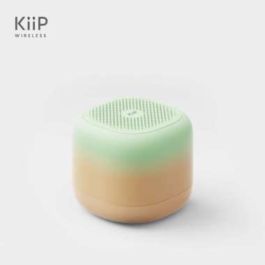KiiP Wireless Y10 Portable Speaker Stereo Mini HiFi Wireless Speaker Bluetooth Gradasi Hijau