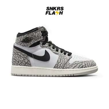 Sepatu Sneakers Anak AIR JORDAN KIDS AIR JORDAN 1 HIGH OG ELEPHANT PRINT - FD1437052 36