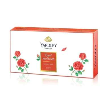 Sabun Mandi Yardley English LAVENDER Luxury Soap 3x100g Rose